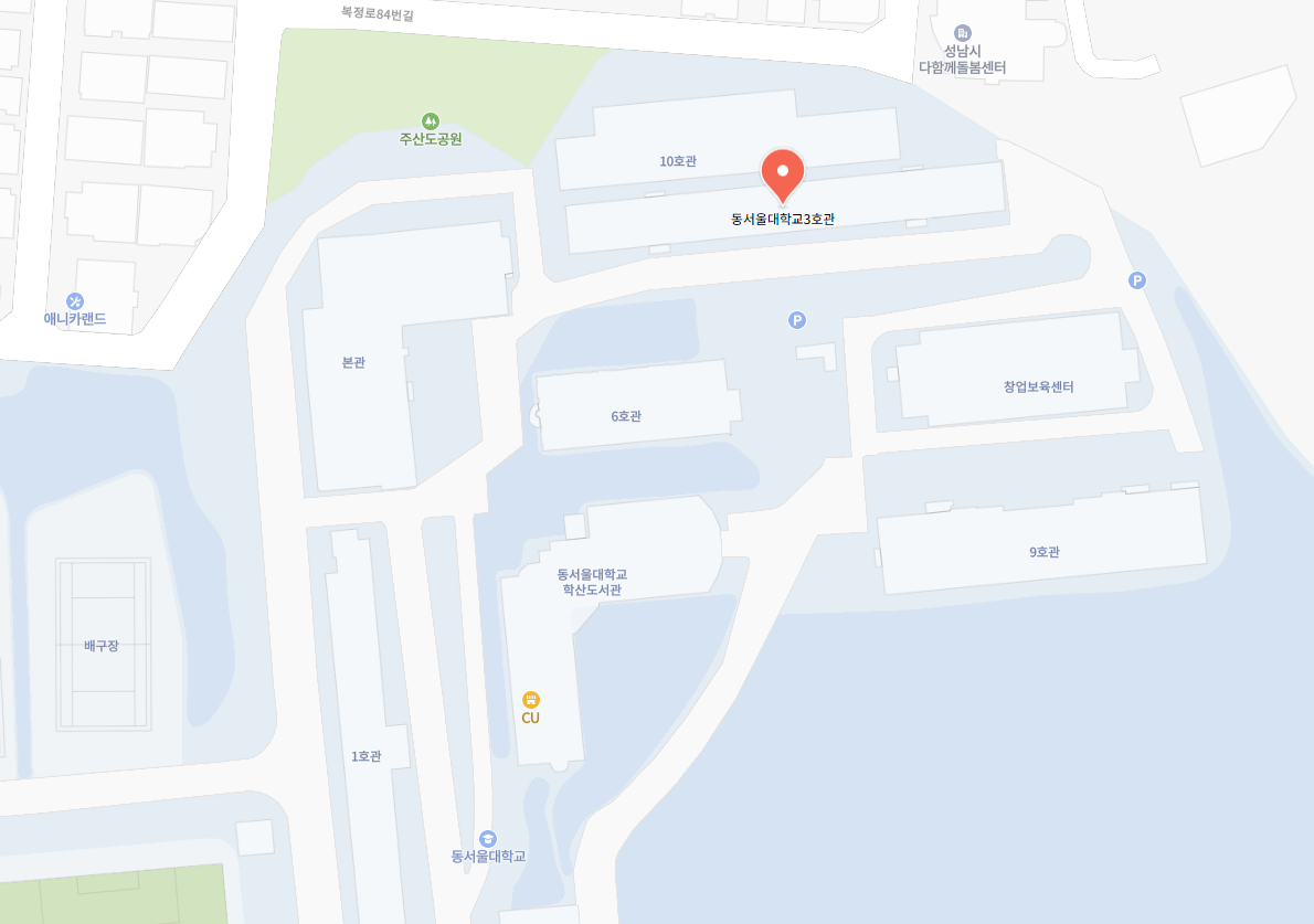 동서울대학교 3호관 로비(경기도 성남시 수정구 복정로 76)